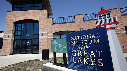 museum of great lakes exterior